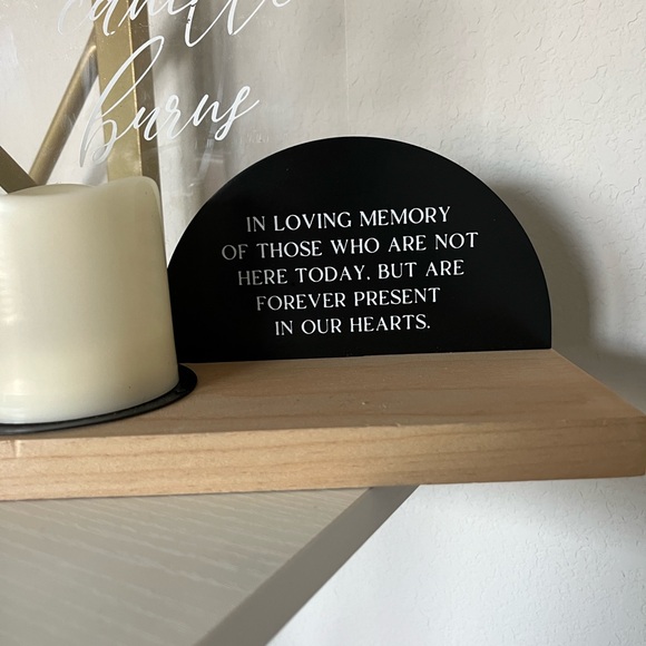 Sympathy In Loving Memory Candle - Picture 3 of 7
